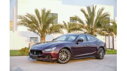 Maserati Ghibli | 1,841P.M | 0% Downpayment | Full Option |  Immaculate Condition