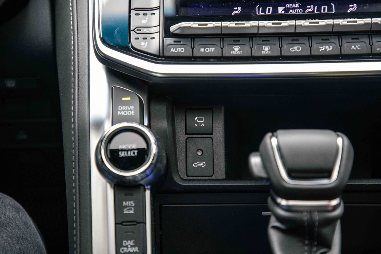 Toyota Land Cruiser VXR 3.5L - Platinum White Pearl Inside Red | Export Only