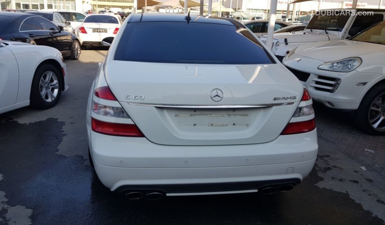 Mercedes-Benz S 63 AMG 2008 model american specs Full options panorama night vision