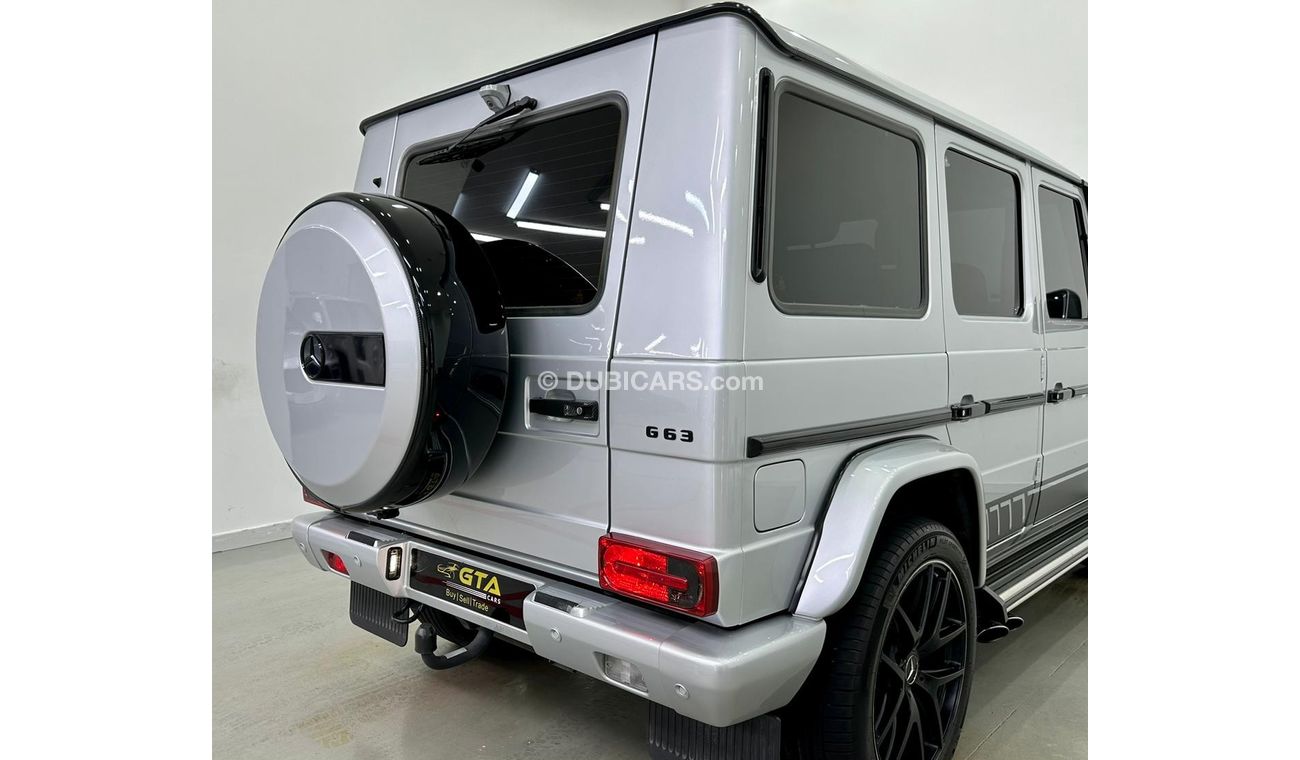 مرسيدس بنز G 63 AMG 2017 Mercedes Benz G63 AMG 463 Edition, Warranty, GCC