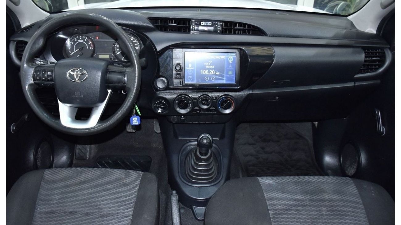 Toyota Hilux EXCELLENT DEAL for our Toyota Hilux 2.7 VVT-i ( 2021 Model ) in White Color GCC Specs