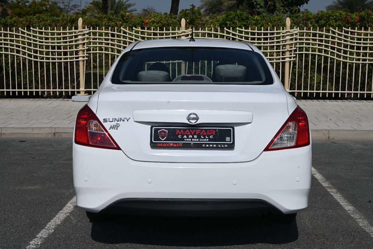 Nissan Sunny 445 AED - APPLE CARPLAY - LOW MILEAGE - NISSAN SUNNY SV 1.6L GCC SPECS - WELL MAINTAINED