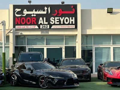 Toyota Supra TOYOTA SUPRA GR V6 GCC 2020 FULL OPTION ORIGINAL PAINT PERFECT CONDITION FULL SERVICE HISTORY