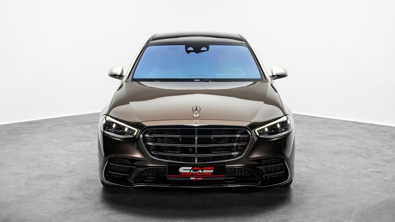 Mercedes-Benz S 500 4MATIC - 2025 - GCC Specs - Under Warranty and Service Contract
