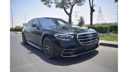 مرسيدس بنز S 500 4MATIC 2021 BRAND NEW BLACK INTERIOR AED599000 EXPORT PRICE