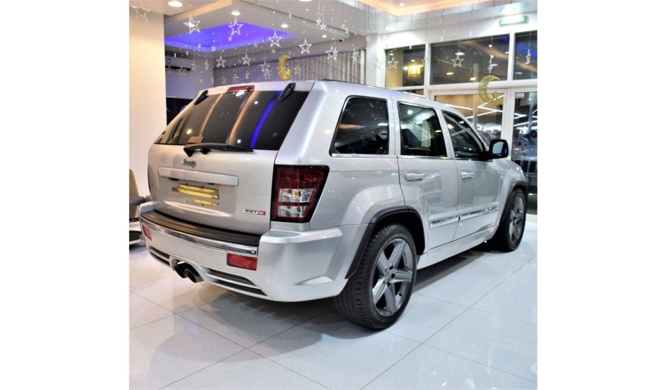 جيب جراند شيروكي EXCELLENT DEAL for our Jeep Grand Cherokee SRT8 2009 Model!! in Silver Color! GCC Specs