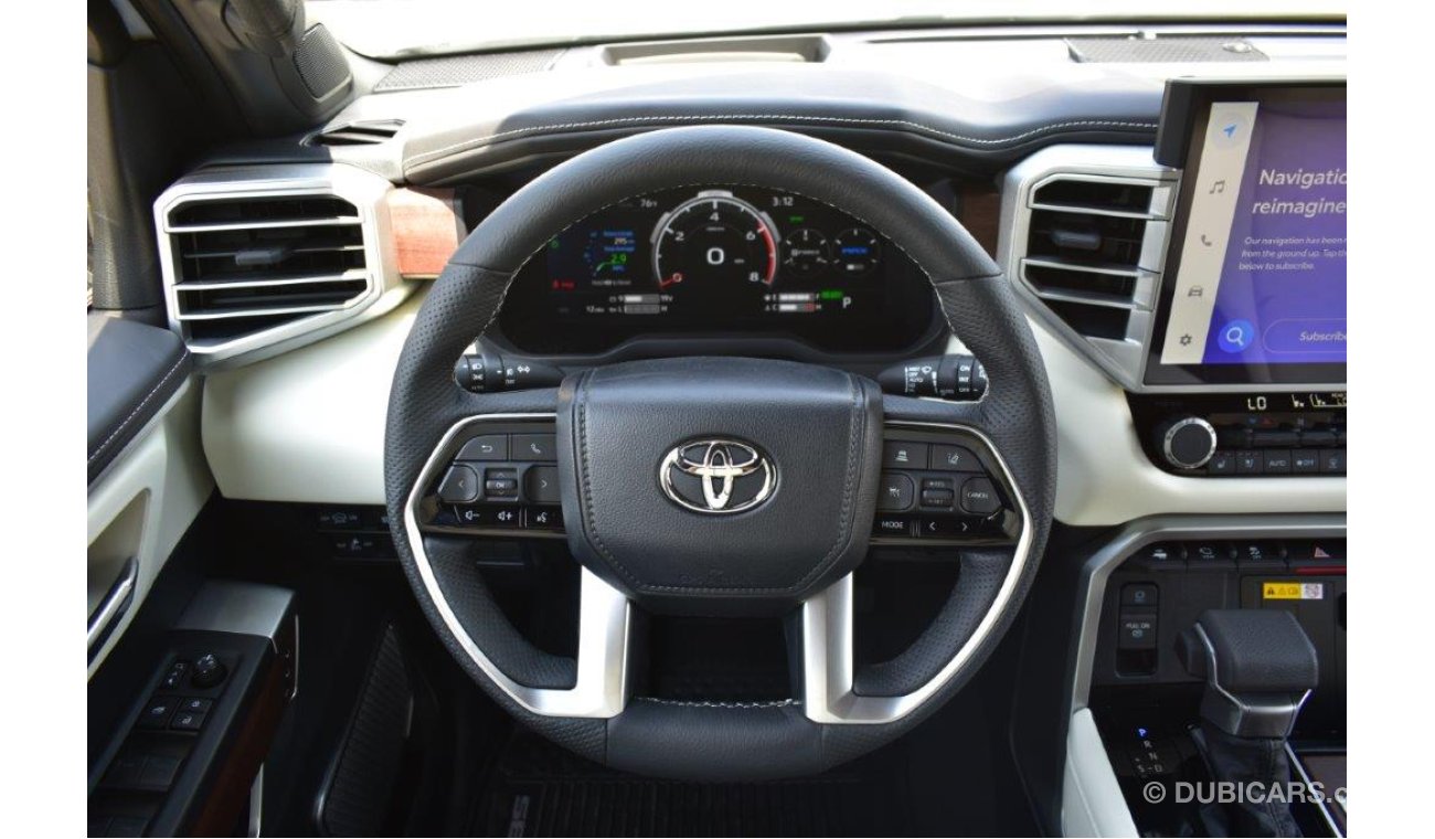 Toyota Sequoia Capstone Hybrid V6 3.5L Turbo 4wd Automatic. UAE Registration +10%