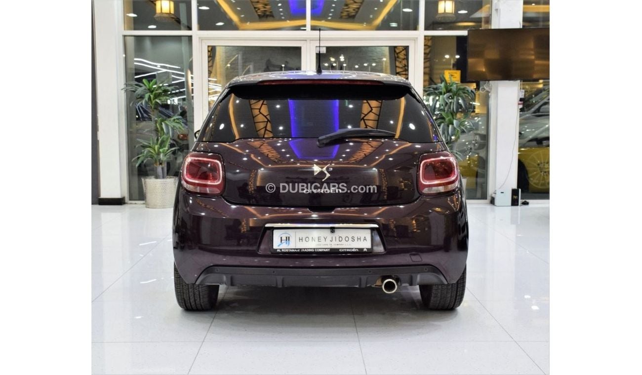 Citroen DS3 EXCELLENT DEAL for our Citroen DS3 ( 2015 Model! ) in Purple Color! GCC Specs