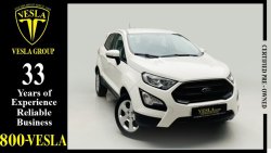 Ford EcoSport LIMITED + LEATHER SEATS + NAVIGATION / GCC / 2019 / WARRANTY + FREE SERVICE UP 160,000 KMS / 817 DHS