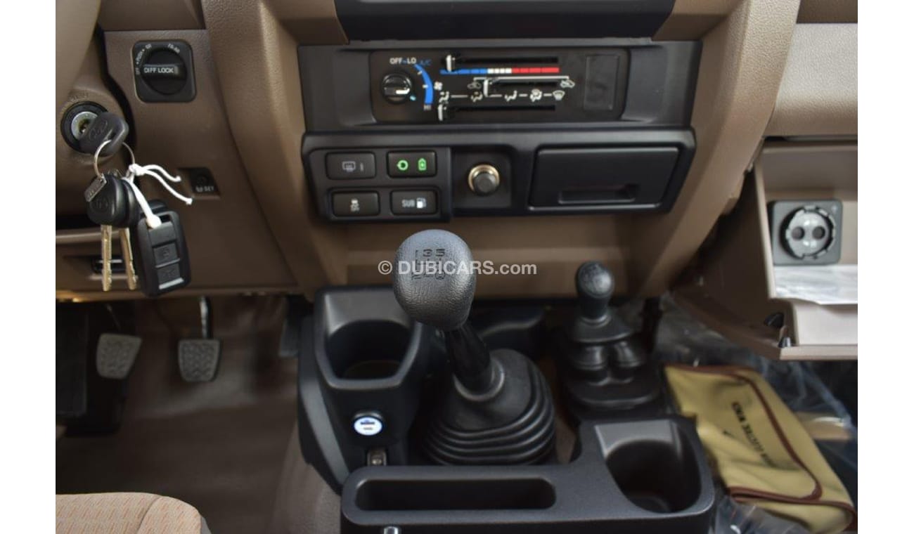 تويوتا لاند كروزر 70 78 LONG WHEEL BASE SPL V8 4.5L TURBO DIESEL 4WD 9 SEAT MANUAL TRANSMISSION