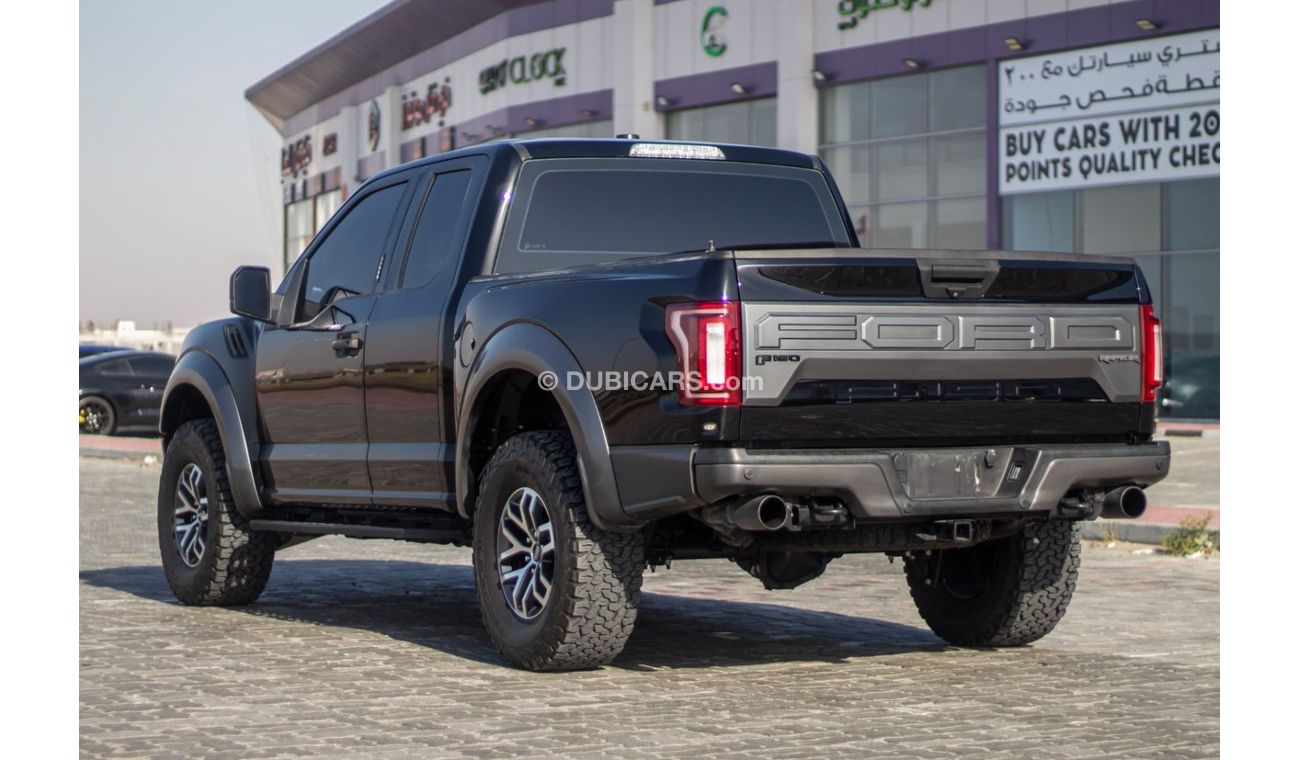فورد إف-150 رابتور فورد رابتر F-150 SVT موديل : 2018  السعر :165.000 ممشي : 119.137 ك/م مواصفات خليجية فل اوبشن  415 حص