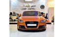 Audi TT ( ONLY 29000 KM! ) AMAZING Audi TT S-Line 2015 Model!! in Orange Color! GCC Specs