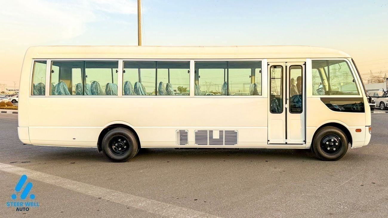 ميتسوبيشي روزا 2026 30 Seater Bus | 4.2L Diesel | ABS | GCC | Brand New | Export Ready | White | BEST PRICE
