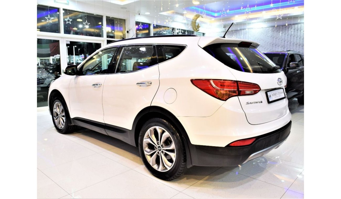 Hyundai Santa Fe ONLY 51000 KM! Hyundai SantaFe 4WD 2015 Model!! in White Color! GCC Specs