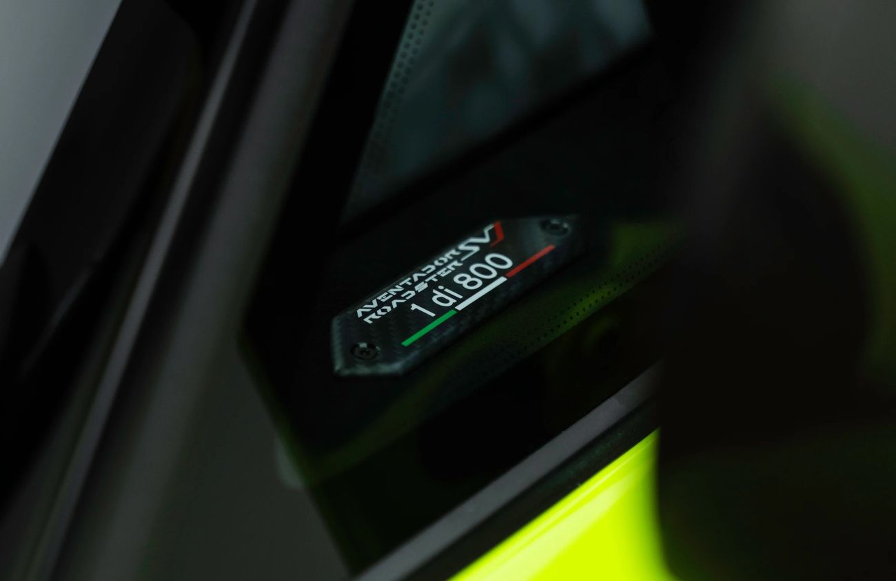 Lamborghini Aventador 6.5L V12 Naturally Aspirated Engine