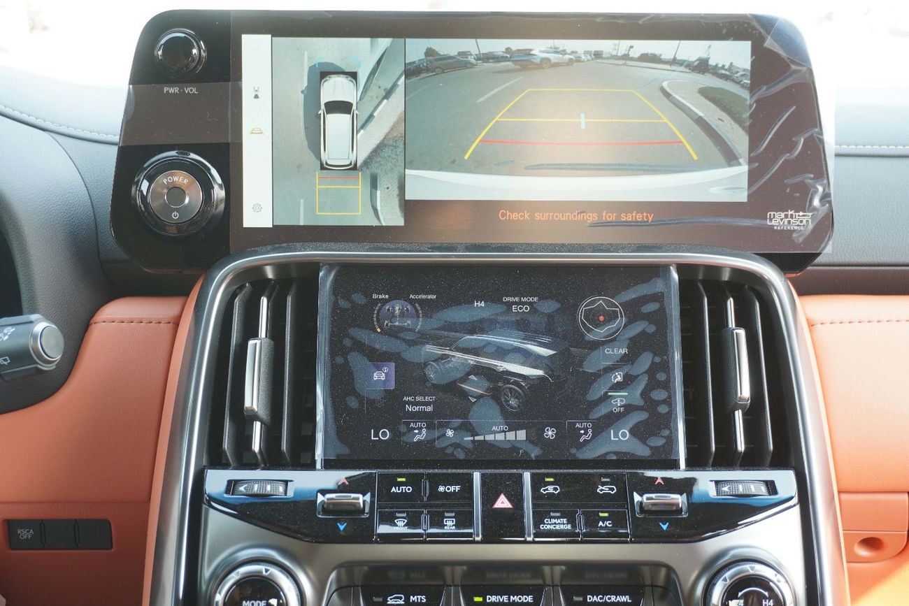 لكزس LX 700h LEXUS-LX700H 3.5L VIP (WIRELESS CHARGER, REAR TV SCREEN, 360 DEGREE CAMERA)