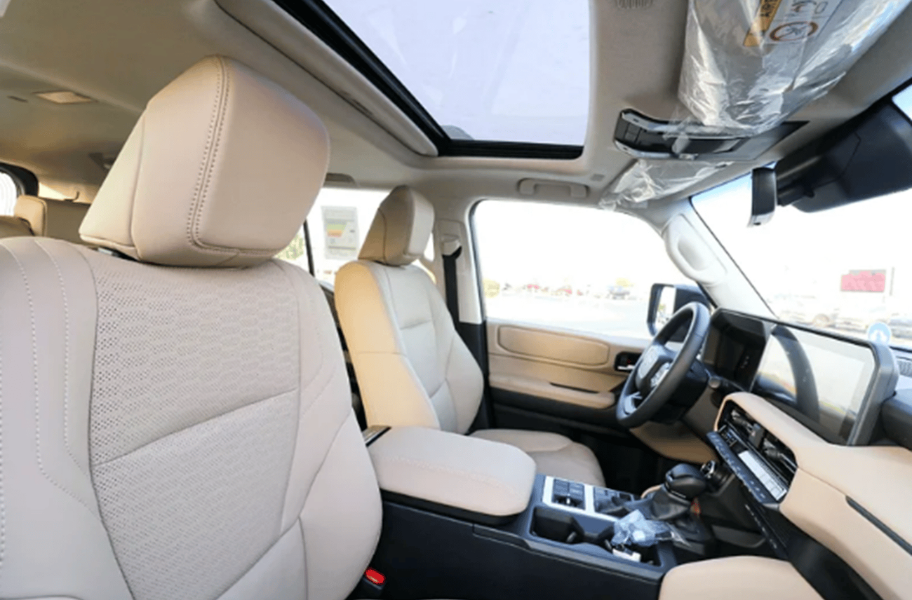 تويوتا برادو ECTJRD004 - 2025 Toyota Prado Full Options R3 - 2.4L Petrol Auto - Black