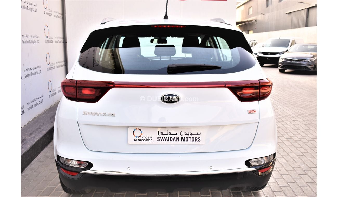 كيا سبورتيج AED 1545 PM | 2.4L GDI AWD GCC WARRANTY