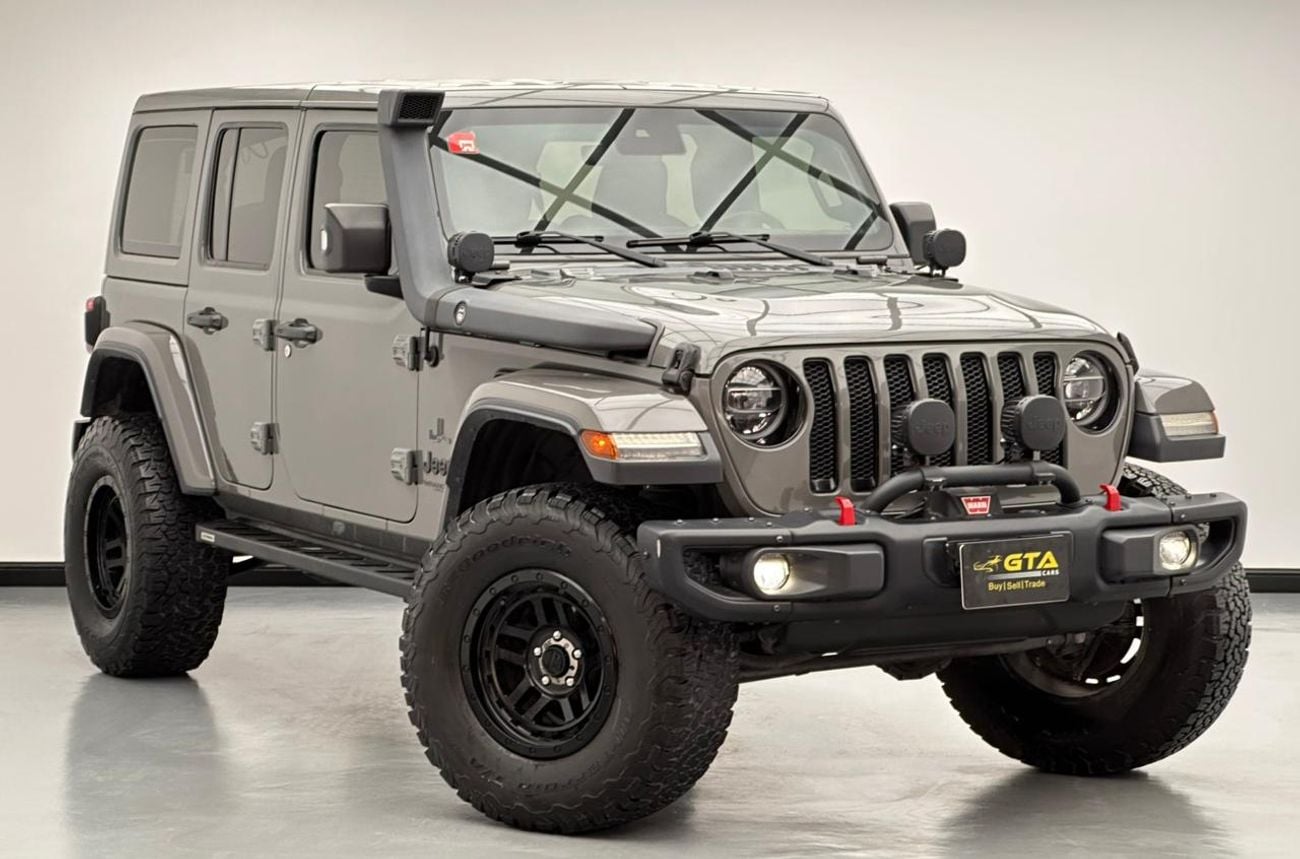 Jeep Wrangler 2019 Jeep Wrangler Unlimited Sahara, Oct/2026 Jeep Warranty, Jeep Full Service History, GCC
