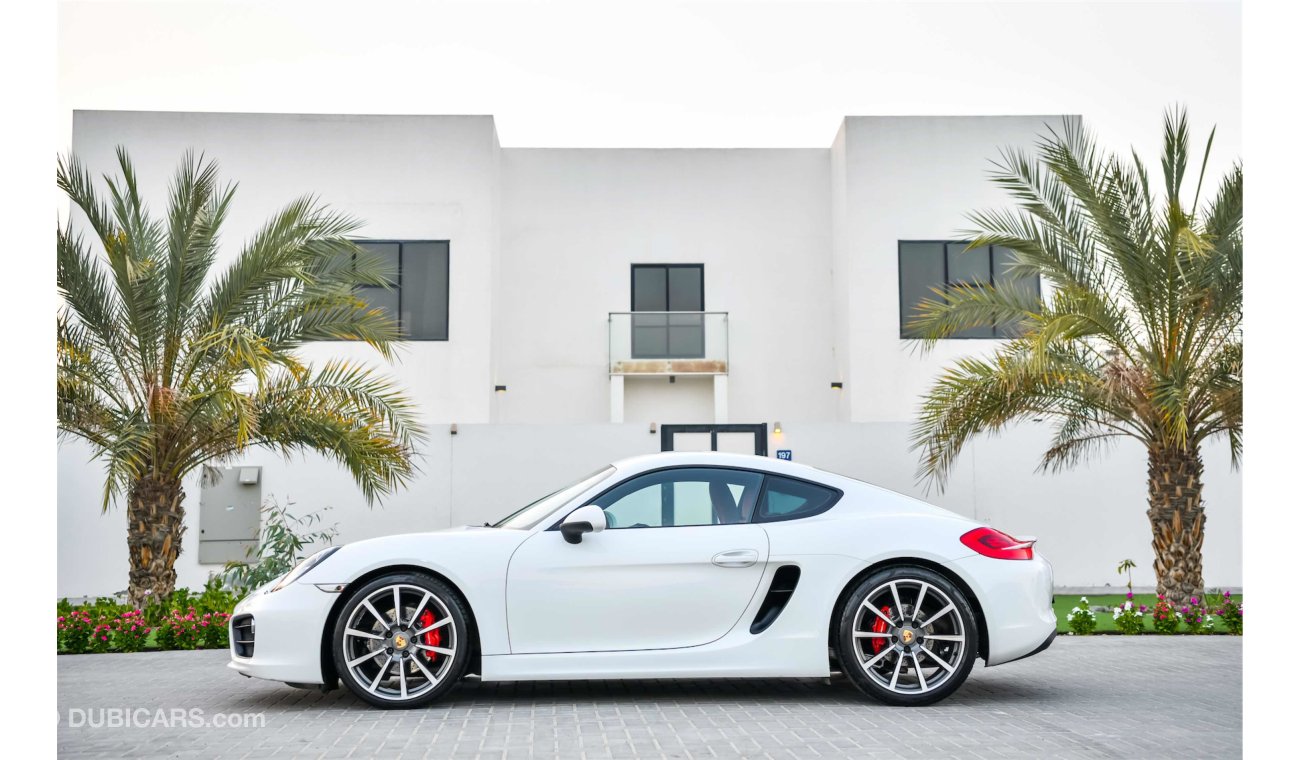 Porsche Cayman S - 2Y Warranty - GCC - AED 2,722 PER MONTH - 0% DOWNPAYMENT