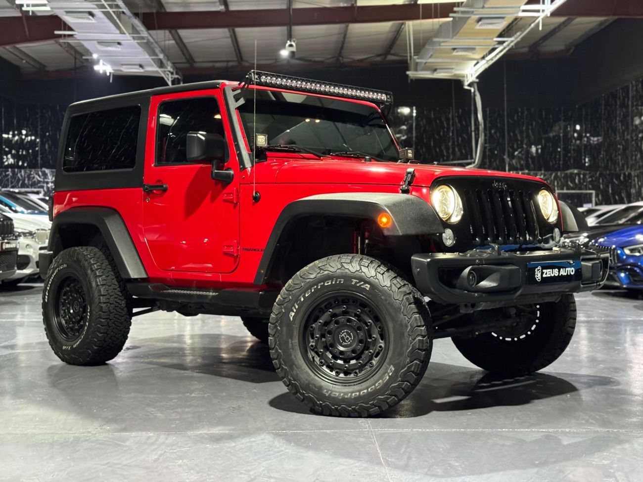 جيب رانجلر Willys Wheeler 3.6L A/T (2 Door) 2018 Jeep Wrangler JK Willys, Warranty, Full Service History, Excel