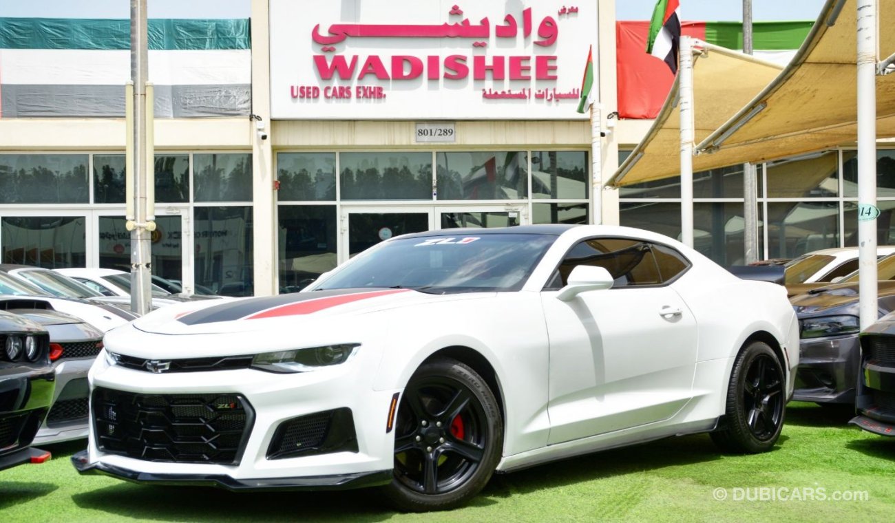 شيفروليه كامارو Camaro RS V6 2017/Original Airbags/ZL1 Kit/Leather Seats/Very Good Condition