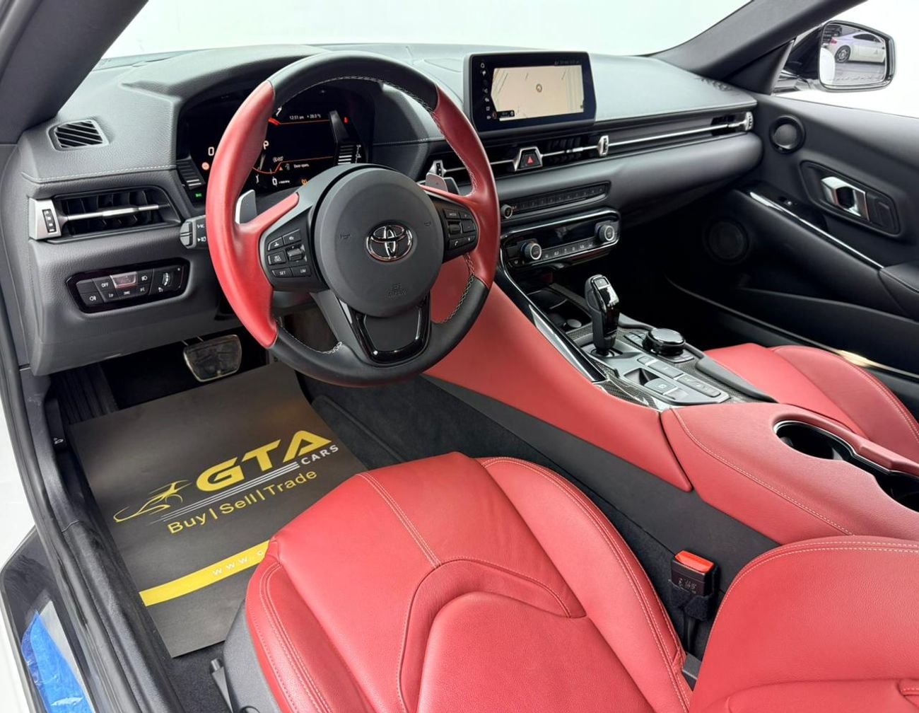 Toyota Supra 2021 Toyota Supra GR, Warranty, Full Toyota Service History, Very Low Km, Carbon Fiber Interior, GCC