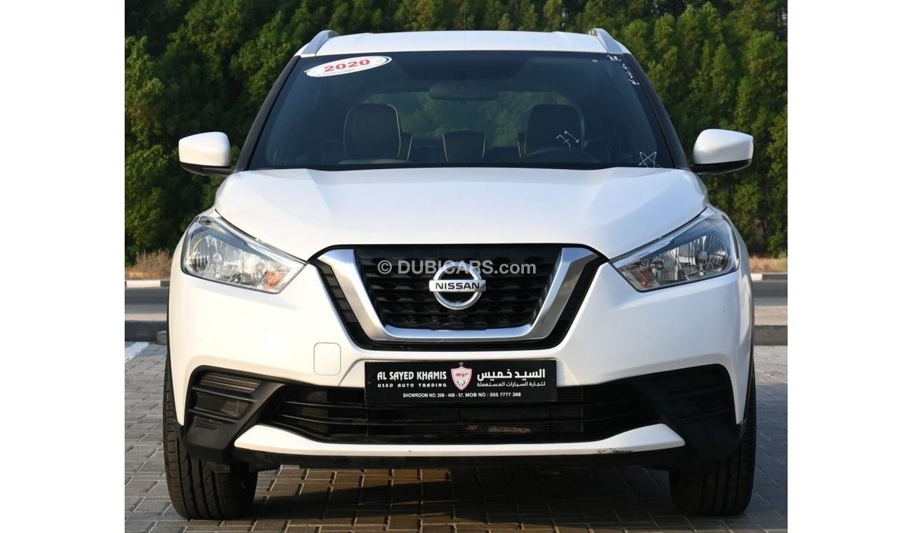 Nissan Kicks 2020 (GCC ) very good condition without accident original paint