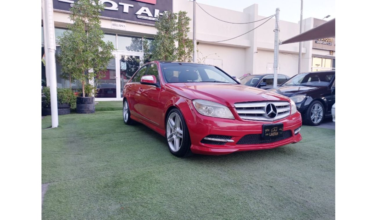 Mercedes-Benz C 300 Imported 2009 model number one, panoramic slot, sensors and speed stabilizer, do not need expenses