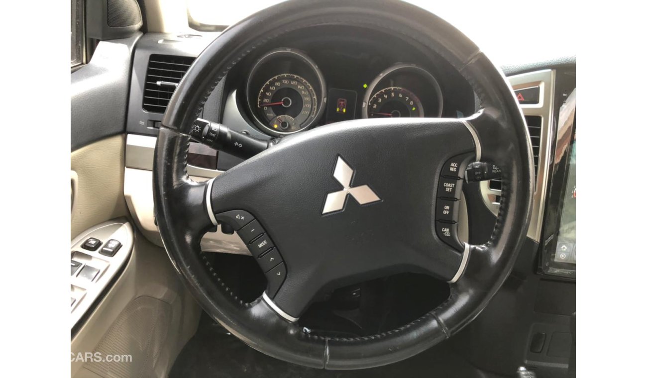 Mitsubishi Pajero 3.5L Petrol, TESLA DVD 16", 1 Power Seat, Leather Seats, Headrest DVD, 17" Rims,  (LOT # MP2017)