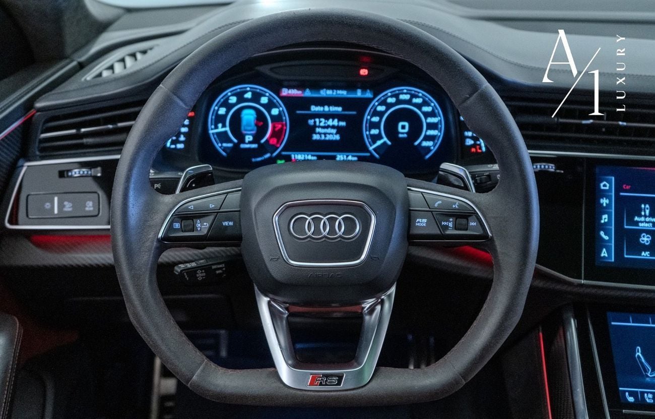 Audi RSQ8 2021 Audi RS Q8 Quattro, With Al Naboodah Warranty, Fully Loaded, GCC Spec