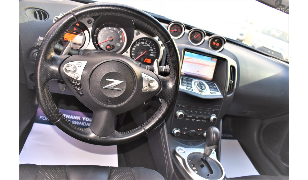 نيسان 370Z 3.7L V6 2 DOOR COUPE 2015 MODEL GCC SPECS