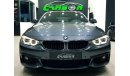 بي أم دبليو 420 SPECIAL OFFER BMW 420I WITH M/// KIT 2017 MODEL GCC CAR IN BEAUTIFUL SHAPE STILL UNDER WARRANTY