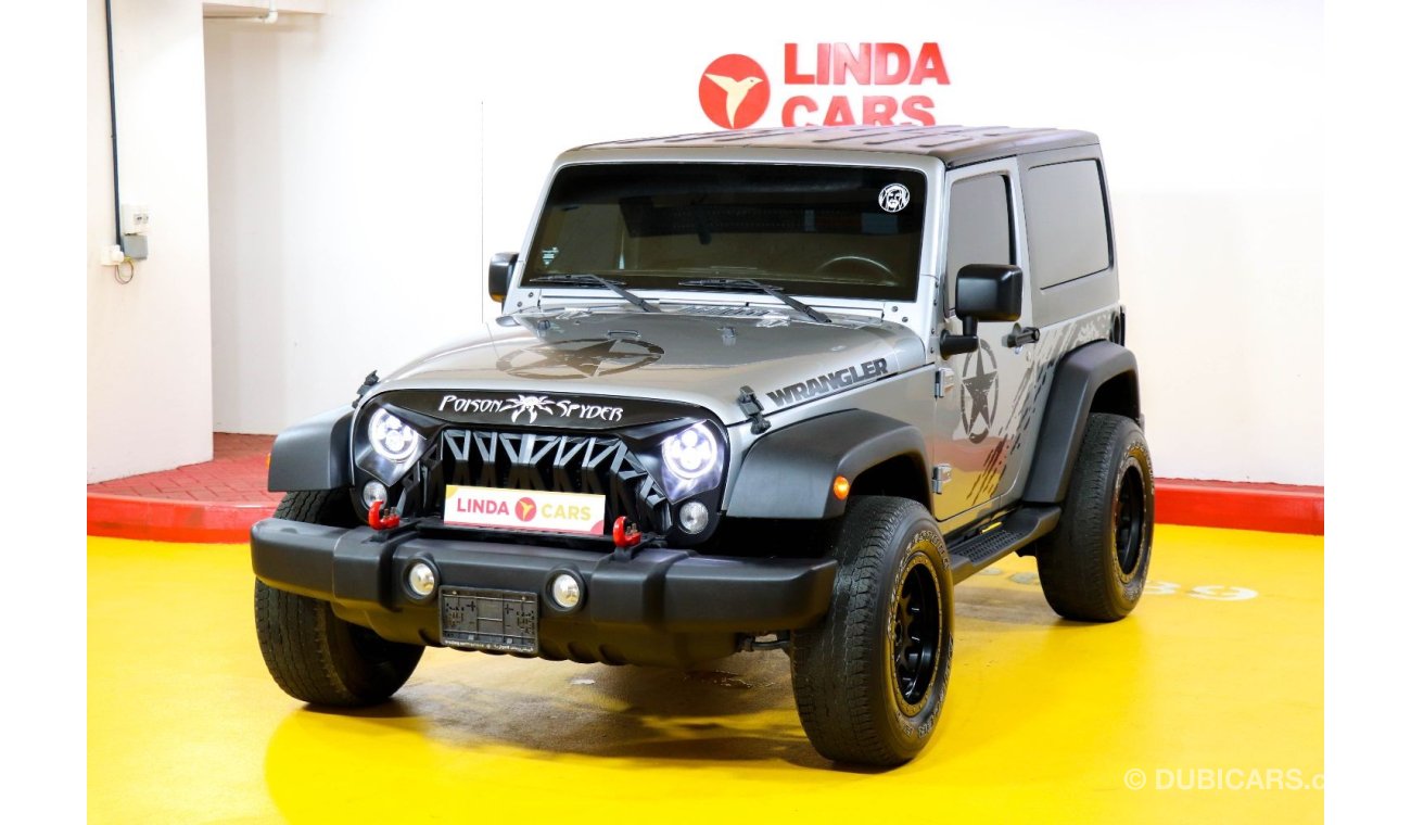 Jeep Wrangler RESERVED || Jeep Wrangler Sport 2015 GCC under Warranty with Flexible Down-Payment.