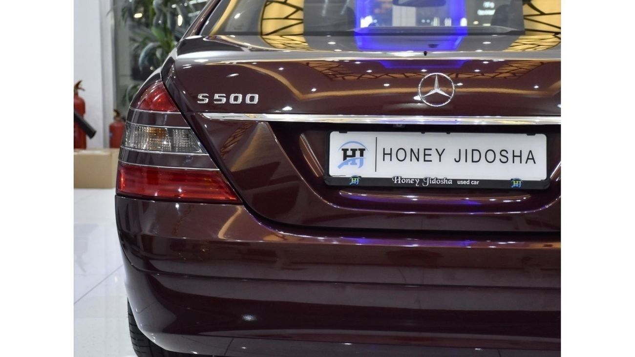 Mercedes-Benz S 500 EXCELLENT DEAL for our Mercedes Benz S500 ( 2006 Model ) in Burgundy Color GCC Specs