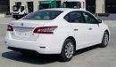 Nissan Sentra CERTIFIED VEHICLE WITH WARRANTY & DELIVERY OPTION: NISSAN SENTRA(GCC SPECS)FOR SALE(CODE : 53693)