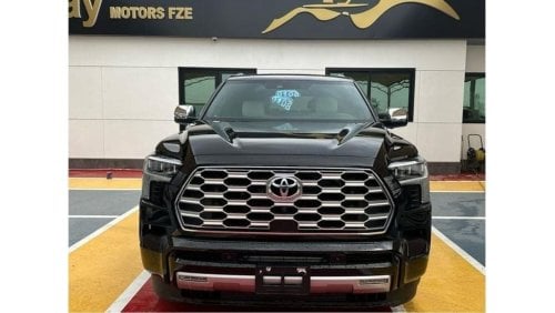 تويوتا سيكويا 2024-TOYOTA SEQUOIA CAPSTONE HYBRID V6 3.5L TURBO 4WD 7-SEATER