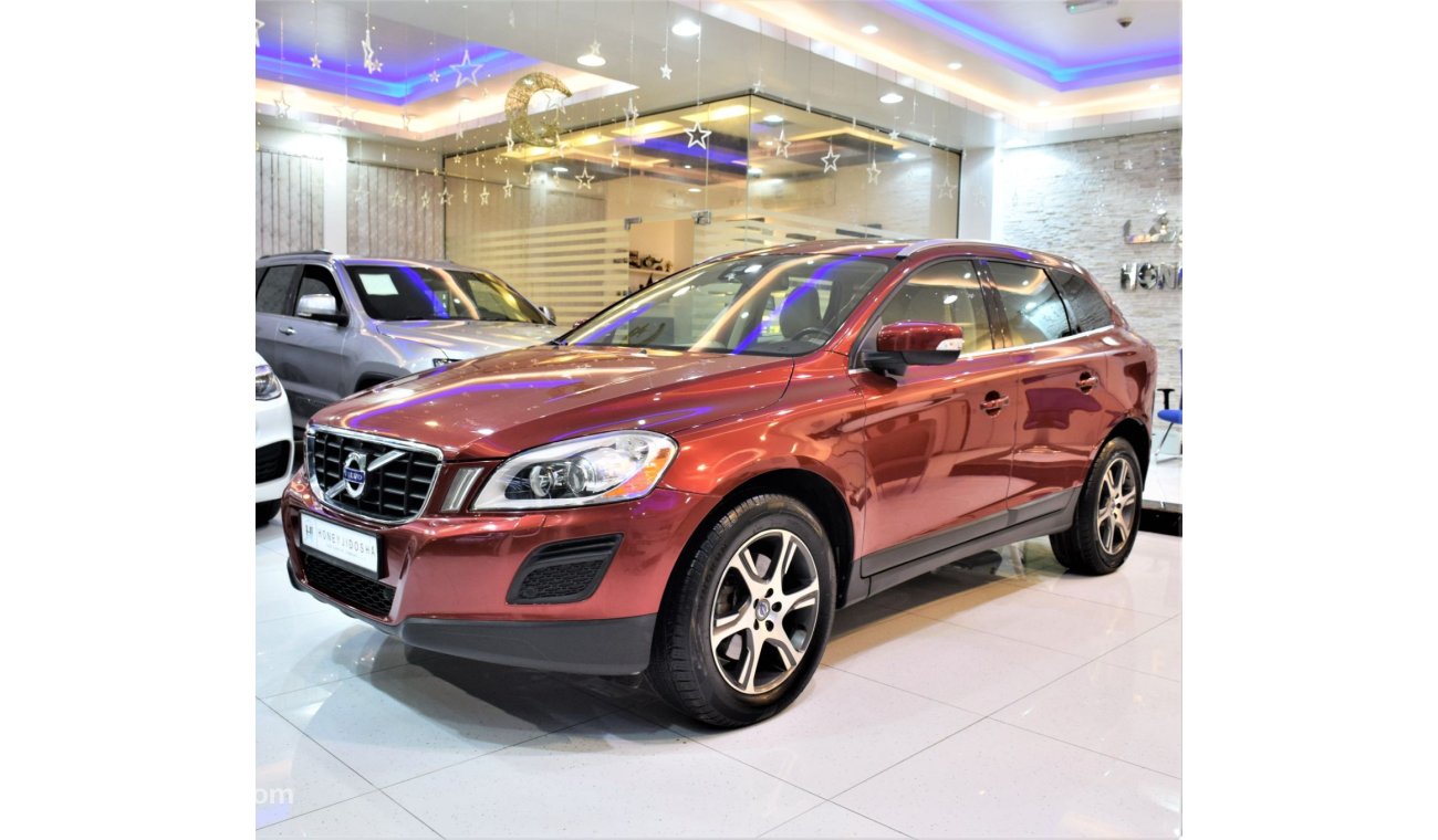 Volvo XC60 EXCELLENT DEAL for our FULL OPTION! Volvo XC60 T6 AWD 2012 Model!! in Red Color! GCC Specs