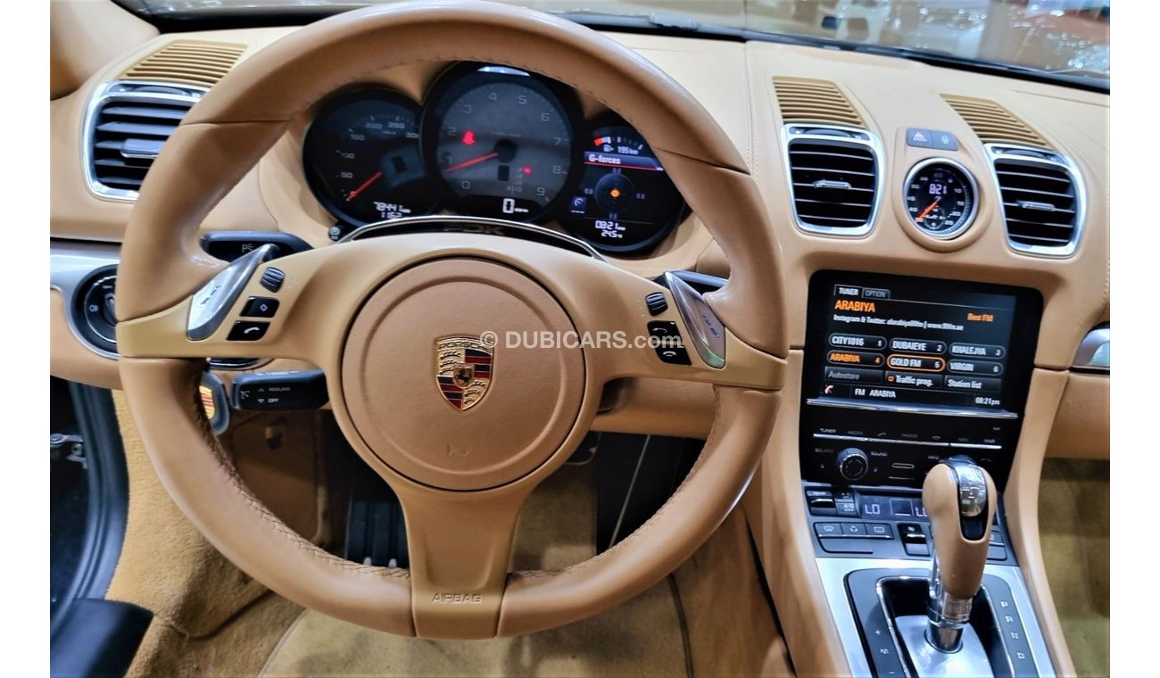 Porsche 718 Cayman PORSCHE CAYMAN S 2014 GCC IN PERFECT CONDITION FULL SERVICE HISTORY FROM AL NABOODA FOR 149K AED