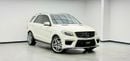 مرسيدس بنز ML 63 AMG STANDARD مرسيدس بنز ML 63 AMG موديل 2014، سجل صيانة كامل، كاملة المواصفات، بحالة ممتازة، خليجية