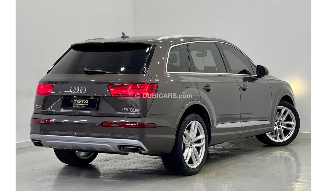 Audi Q7 45 TFSI quattro 2018 Audi Q7 45-TFSI, Full Audi History, Audi Service Contract 2023, Low Kms, GCC Sp