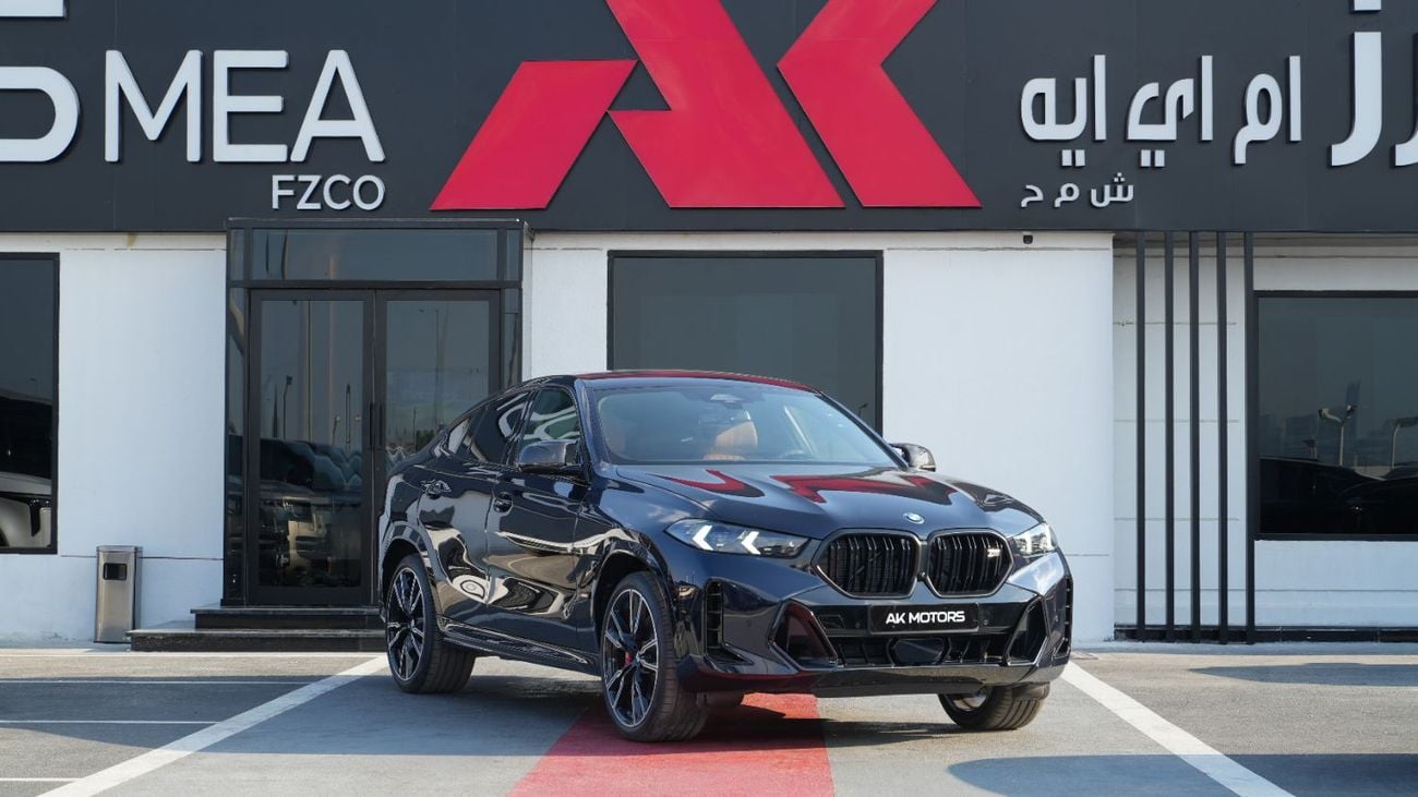BMW X6 M60i V8 M-Sport + Metallic Carbon Black 2026 MY EXPORT PRICE
