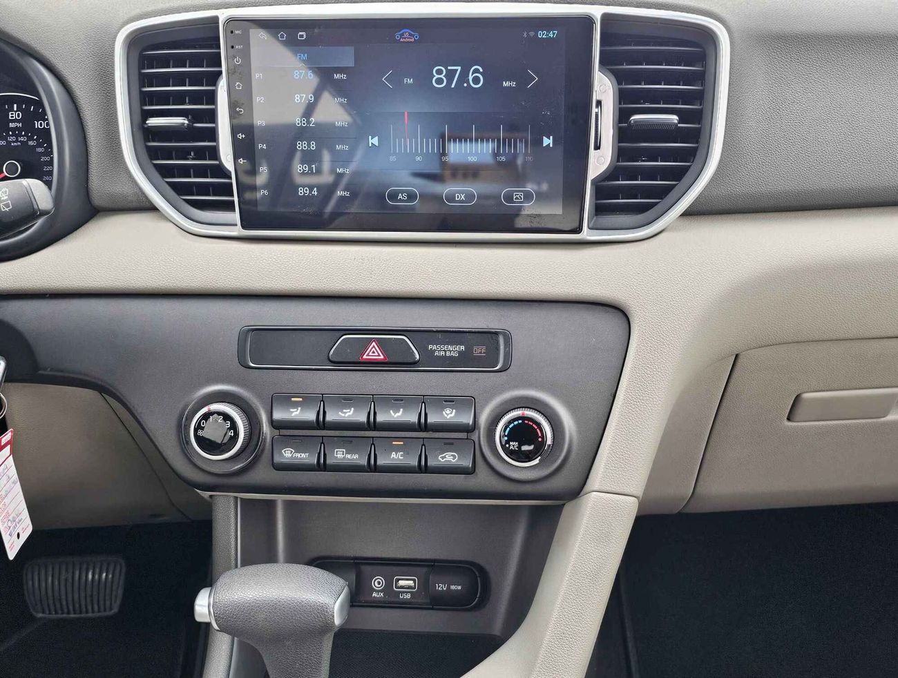 Kia Sportage LX / LEATHER SEATS / DVD / REAR CAMERA / ONLY FOR EXPORT / LOT#38156