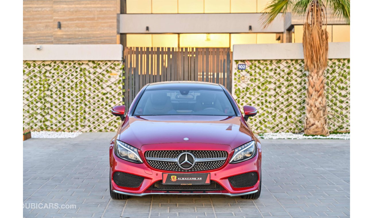 Mercedes-Benz C 200 Coupe AMG  | 2,526  P.M | 0% Downpayment | Full Option |  Exceptional Condition