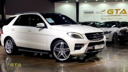 مرسيدس بنز ML 500 2013 Mercedes ML-500 4 Matic, Full Service History, GCC