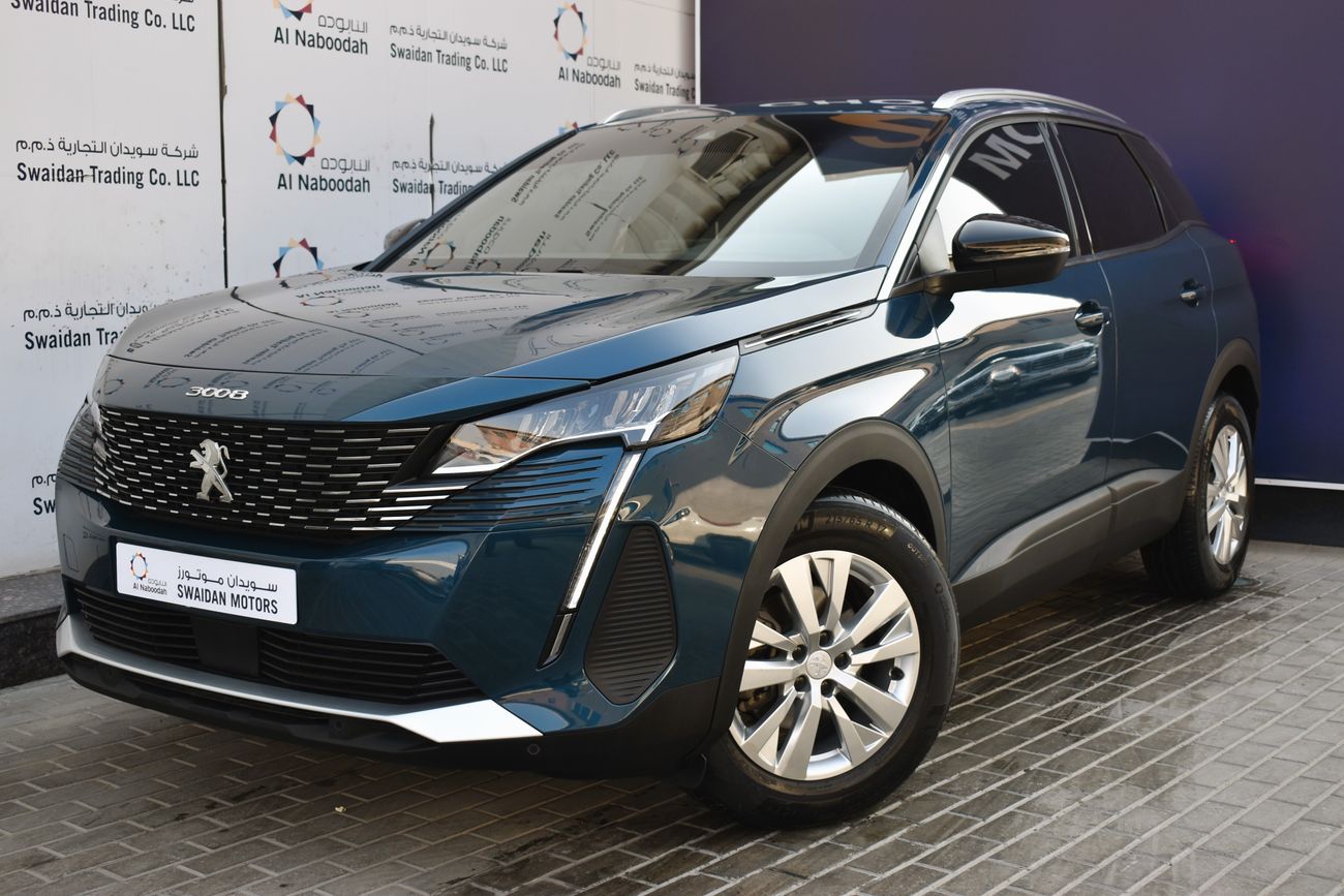 Peugeot 3008 AED 1439 PM ACTIVE 1.6L TC AT GCC FROM AN AUTHORIZED DEALER MANUFACTURER WARRANTY