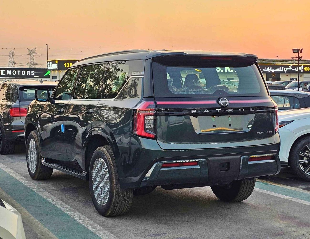 نيسان باترول SE PLATINUM / 3.8L V6 / PWR SEATS, 360* CAMERA, HEADUP DISPLAY / CODE # SE PLATINUM