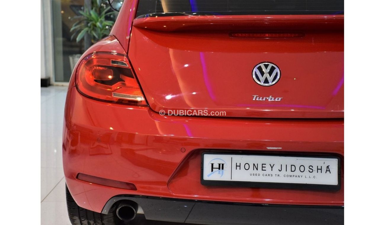 Volkswagen Beetle Turbo S Turbo S EXCELLENT DEAL for our Volkswagen Beetle TURBO ( 2015 Model! ) in Red Color! GCC Spe