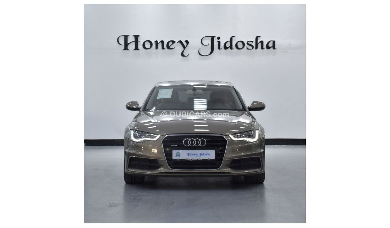 Audi A6 EXCELLENT DEAL for our Audi A6 S-Line 50TFSi QUATTRO ( 2015 Model ) in Brown / Beige Color GCC Specs