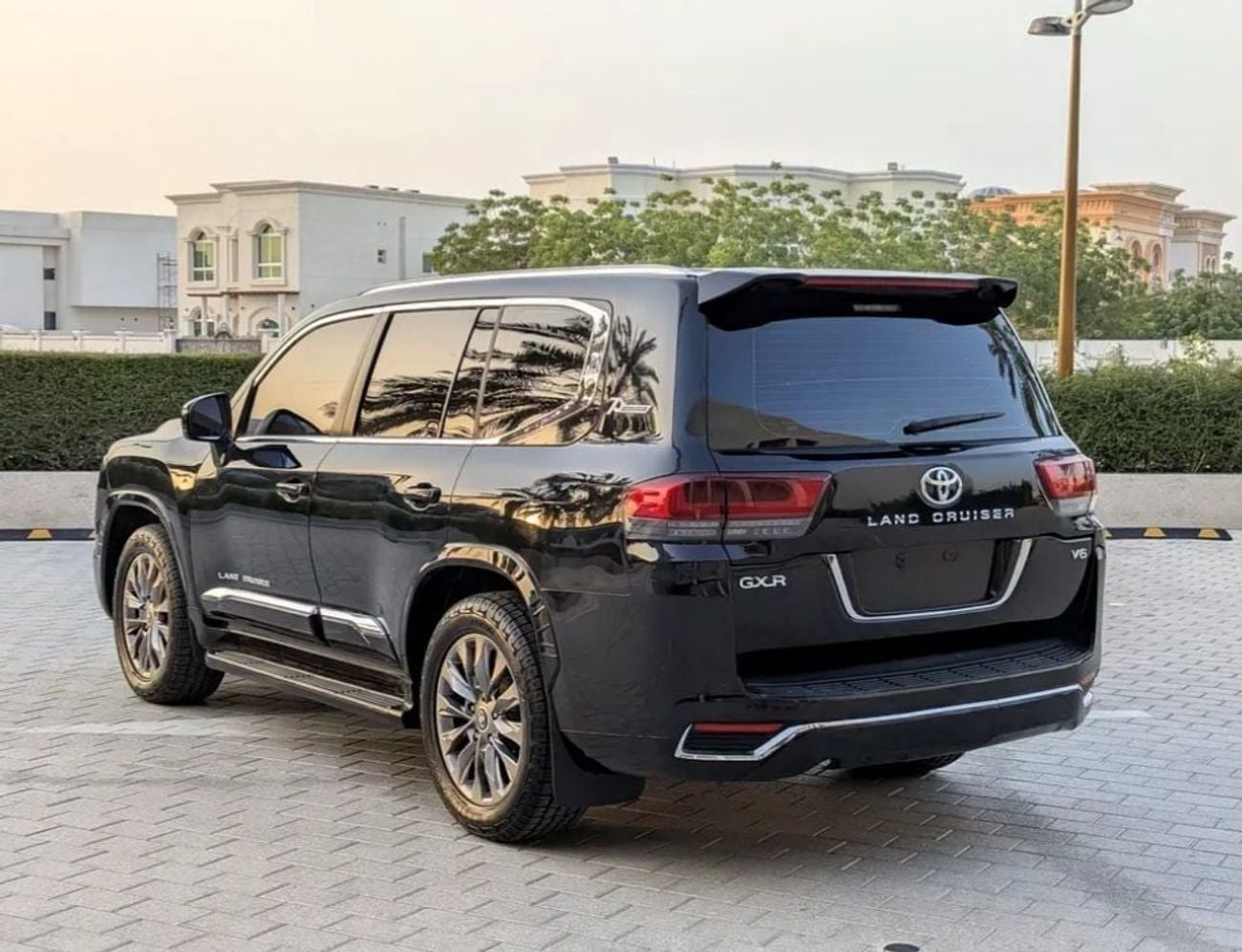 Toyota Land Cruiser Toyota landcruise 2021Model Facelifted 2025 4.0L v6 GXR petrol Engine Colour Black push start Transm